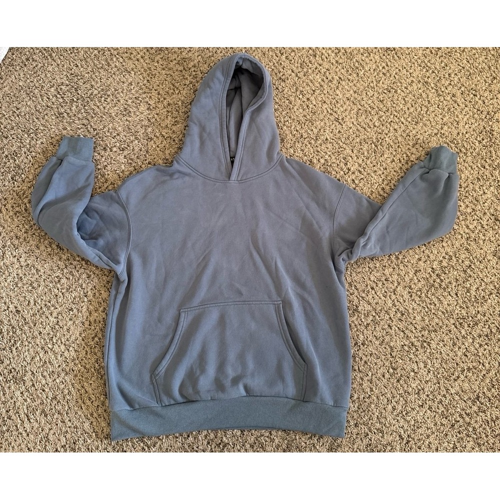 Efan Women's light Blue Pullover Hoodie Size Small